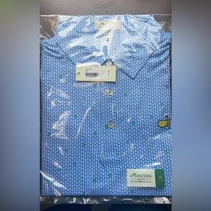 NWT MASTERS GOLF TOURNAMENT Men’s Peter Millar Cups Shirt / XXL